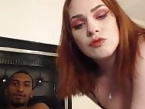 Juicy Tranny Calls her Fuckboy to Fuck her Ass
